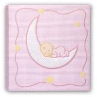 ALBUM BABY BOOK PINK 25X25/30